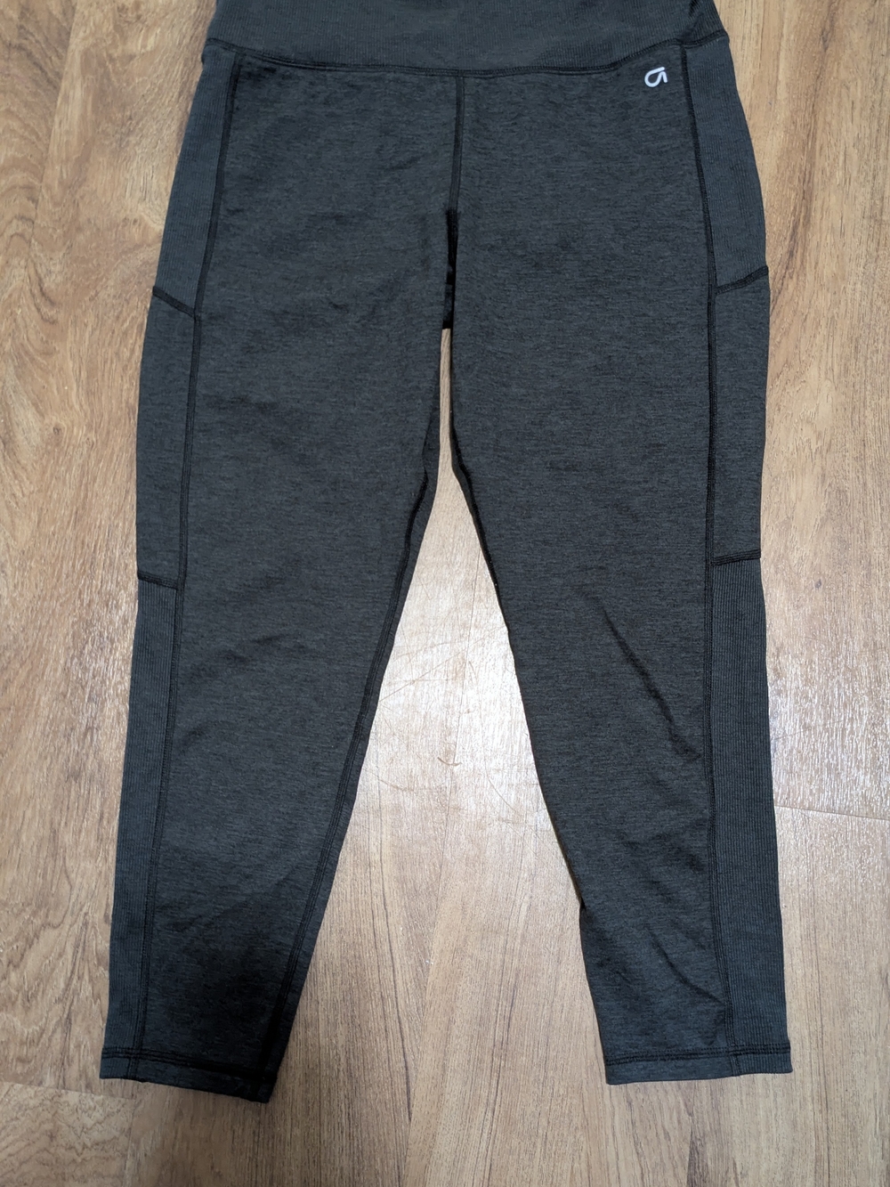 Women's Black Active Leggings with Side Pockets - GAP